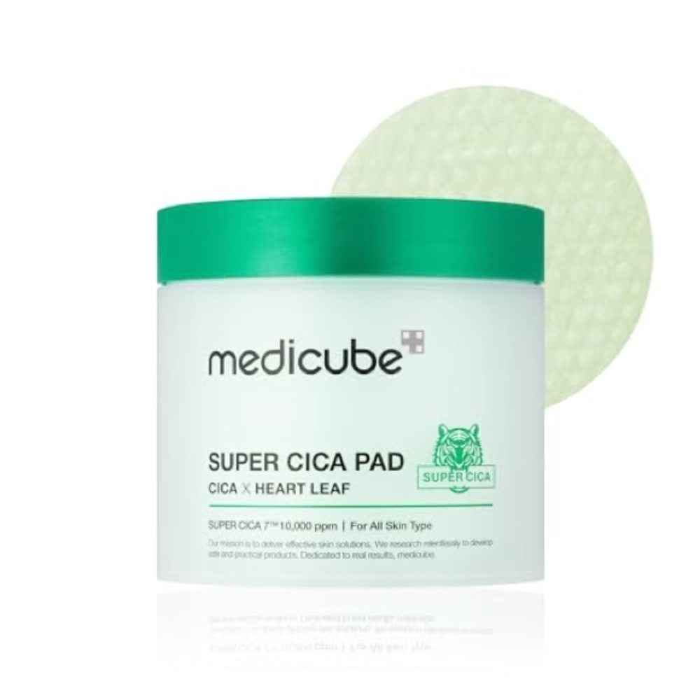 NEW Medicube Super Cica Facial Toner Pad - Soothing Treatment - Korean Skincare